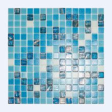 Мозаика стекло Elada Aventurin HK-15 (327*327мм) синий микс