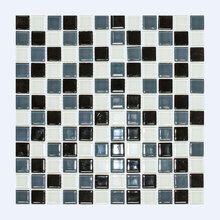 Мозаика стекло Elada Crystal CB005 (327*327мм) черно-белый