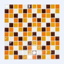 Мозаика стекло Elada Crystal CB806 (327*327мм) рыже -коричневая