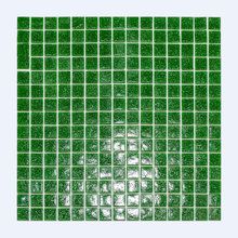 Мозаика стекло Elada Econom A41 (327*327мм) темно-зеленая