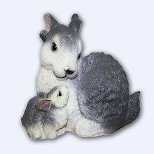 Кролик с крольчонком К-102 15х20см, Россия