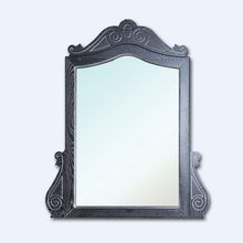 Зеркало Bellezza Аврора 115см из массива дуба черное (подогрев) 4617837620040