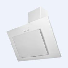 Кухонная вытяжка Maan Vertical G 50 White 620куб.м/час, 54Дб, кноп., галоген, бел./бел.стекло