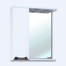 Зеркало-шкаф Bellezza Симона 60см с подсв. левое белое 4614009002017