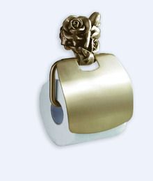 Держатель для туалетной бумаги Art&Max ROSE AM-0919-B, бронза