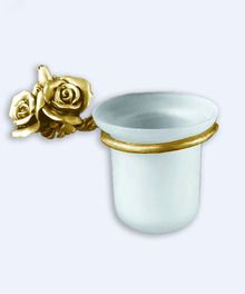 Ерш для туалета Art&Max ROSE AM-0911-Do, золото