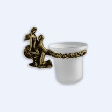 Ерш для туалета Art&Max ROMANTIC AM-0811-B, бронза