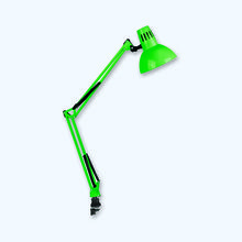 Светильник настольный Camelion KD-312 C05 60W E27 металл зеленый металлик, струбцина