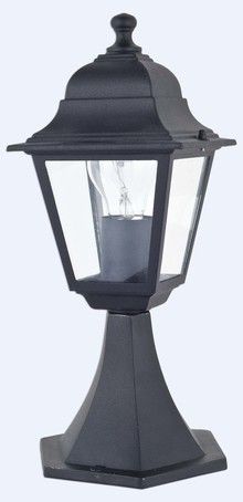 Уличный светильник Favourite Leon 1812-1T, 175*175*400, 1*E27*60W, IP44
