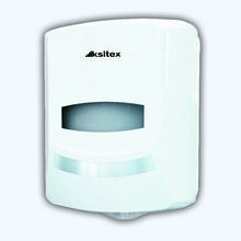 Держатель для бумажных полотенец Ksitex ТН-8030А с центральной вытяжкой, пластик, белый