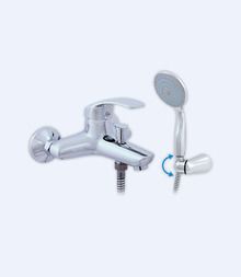 Смеситель для ванны RavSlezak Mississippi MS054.5/2 с автоматическим переключением и душ.лейкой