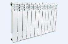 Радиатор алюминиевый (RAL9016) ROMMER AL500-80-80-100 12 секции