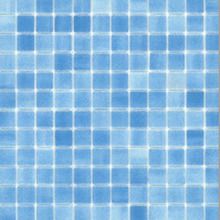Мозаика стеклянная, зеркальная Керамоград Azul Celesten 25x25 (300х300х4)