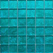 Мозаика стеклянная фольгированна Керамоград ST046 48*48 (300*300*8)