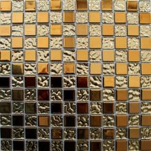 Мозаика стеклянная с камнем Керамоград dsa131 20*20 (300х300х4)