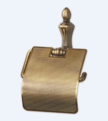 Держатель для туалетной бумаги с крышкой Dededimos 50T8-40, 19X11X15, цвет состаренная бронза