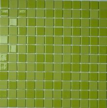 Мозаика стеклянная 601 зеленая Colors 31.7*31.7 (1 матрица 0,1м2)