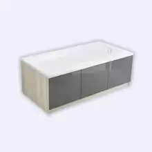 Модуль д/ванны Cersanit Smart 170 PM-SMART*170/Gr фронтальный серый