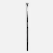 Сливная труба Kerasan Waldorf 754790 для высокоур.бачка с цепочкой и керамической ручкой, цвет-хром