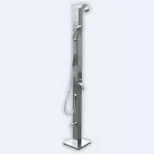 Душевая стойка для бассейнов RavSlezak Z1221 головной душ+смеситель+душевая группа+кран для шланга