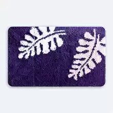 Коврик для ванной комнаты Iddis Fern Dance, violet 421A690I12 Размер: 60х90 см Материал: акрил Высота ворса:1,5-2,5см
