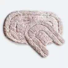 Набор ковриков для ванной комнаты Iddis Pink illusion MID233MS Размер: 50х50, 50х80 см Материал: микрофибра Высота ворса:1,5-2,5см