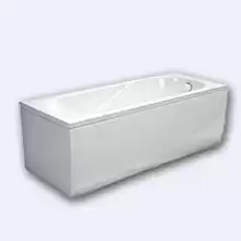 Ванна Esse HAITI 150 из натурального мрамора белая 1500x750мм