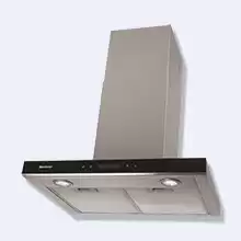 Кухонная вытяжка Rainford RCH-2629 FGB Inox, нерж. сталь / черное стекло, настенная, ширина 600 мм.