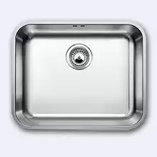 Мойка кухонная Blanco Supra 500-U 530x430 нерж.сталь полированная с клапаном-автоматом 518206