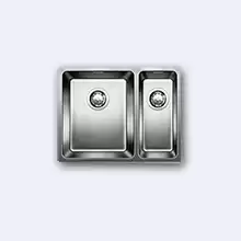 Мойка кухонная Blanco Andano 340/180-U 585x400 нерж.сталь зеркальная полировка без клапана-автомата, левая 518321