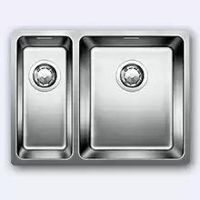 Мойка кухонная Blanco Andano 340/180-U 585x400 нерж.сталь зеркальная полировка без клапана-автомата, правая 518317