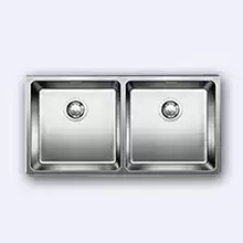 Мойка кухонная Blanco Andano 400/400-U 865x400 нерж.сталь зеркальная полировка без клапана-автомата 518325