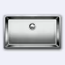 Мойка кухонная Blanco Andano 700-U 740x440 нерж. сталь зеркальная полировка без клапана-автомата 518614