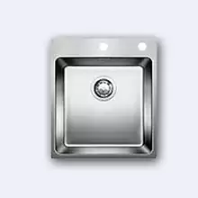 Мойка кухонная Blanco Andano 400-IF-A 440x500 нерж. сталь зеркальная полировка с клапаном-автоматом 519555