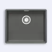 Кухонная мойка Blanco Subline 500-F 427x527 темная скала, с клапаном-автоматом 519809