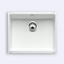 Кухонная мойка Blanco Subline 500-U 543x456 керамика матовый белый PuraPlus с клапаном-автоматом 514509