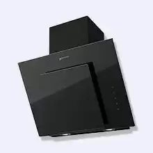 Вытяжка Shindo Domestic наклонная Remy sensor 60 B/BG 3ET чёрн./чёрн. стекло