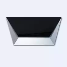 Кухонная вытяжка Falmec Design+ Prisma 85 пристенная сталь-чёрный (короб-опция, в аксессуарах)