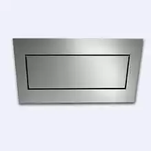 Кухонная вытяжка Falmec Design Quasar 90 пристенная (короб-опция) серое стекло