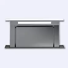 Кухонная вытяжка Falmec Design+ Downdraft (без мотора) 90 встраиваемая в столешницу нерж.сталь AISI 304+белое стекло