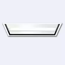 Кухонная вытяжка Falmec Design+ Nuvola Isola (без мотора) 90 потолочная нерж.сталь AISI 304+белая покраска