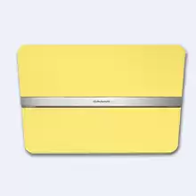 Кухонная вытяжка Falmec Design Flipper 85 пристенная (короб-опция, в аксессуарах) жёлтый