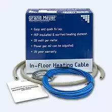 Нагревательный кабель Grand Meyer THC20-23 м 460 Вт; 3,0-3,5 м2
