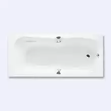 Ванна акриловая HusKarl HAF 150 х 75 см с ручками белая на алюминиевом каркасе