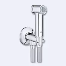 GROHE. Гигиенический душ Sena с вентилем, душевой шланг Silverflex 1250 мм, 26332000
