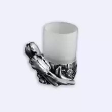 Стакан для зубных щеток настольный Art&Max TULIP AM-0082D-T, серебро
