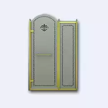 Дверь в проём Cezares Retro, одна распашная дверь, RETRO-B-11-120-PP-G-L 1200x1950 мм
