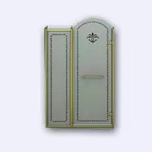 Дверь в проём Cezares Retro, одна распашная дверь, RETRO-B-11-100-PP-G-R 1000x1950 мм