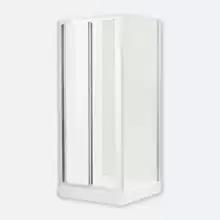 Душевой уголок Cezares Porta, квадратный: одна складная двухсекционная дверь. PORTA-AS-1-80/90-C-Cr 800x900x1950 мм