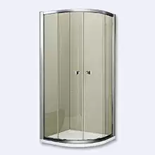 Душевой уголок Cezares Practico, R-550: две раздвижные двери. PRATICO-R-2-100-P-Cr 1000x1000x1850 мм